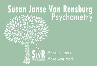Susan Janse van Rensburg Psychometry